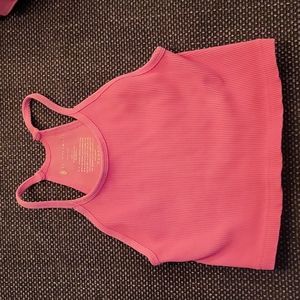 Free People Movement Crop Tank Pink Medium